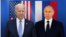 အမေရိကန်သမ္မတ Joe Biden နဲ့ ရုရှားသမ္မတ Vladimir Putin 