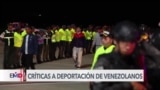 Activistas de la diáspora venezolana en EEUU critican deportación de venezolanos 