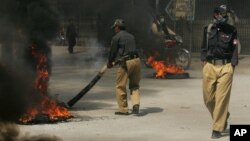 Pakistan perlu merombak angkatan kepolisiannya supaya lebih efektif melawan aksi kekerasan yang terus meningkat (foto: dok). 