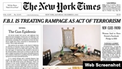 The New York Times published a front-page editorial calling for stricter gun control following a series of high-profile mass shootings that have rattled the nation and revived a longstanding disagreement over how to prevent gun violence.