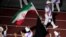 حمل پرچم ایران در اختتامیه پارالمپیک توکیو توسط ساره جوانمردی 