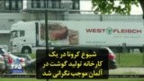 شیوع کرونا در یک کارخانه تولید گوشت در آلمان موجب نگرانی شد