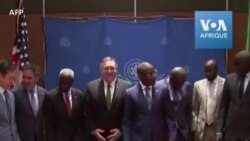 Le secrétaire d'État américain Mike Pompeo rencontre Macky Sall à Dakar
