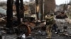 В городе Буча под Киевом обнаружены сотни убитых мирных жителей