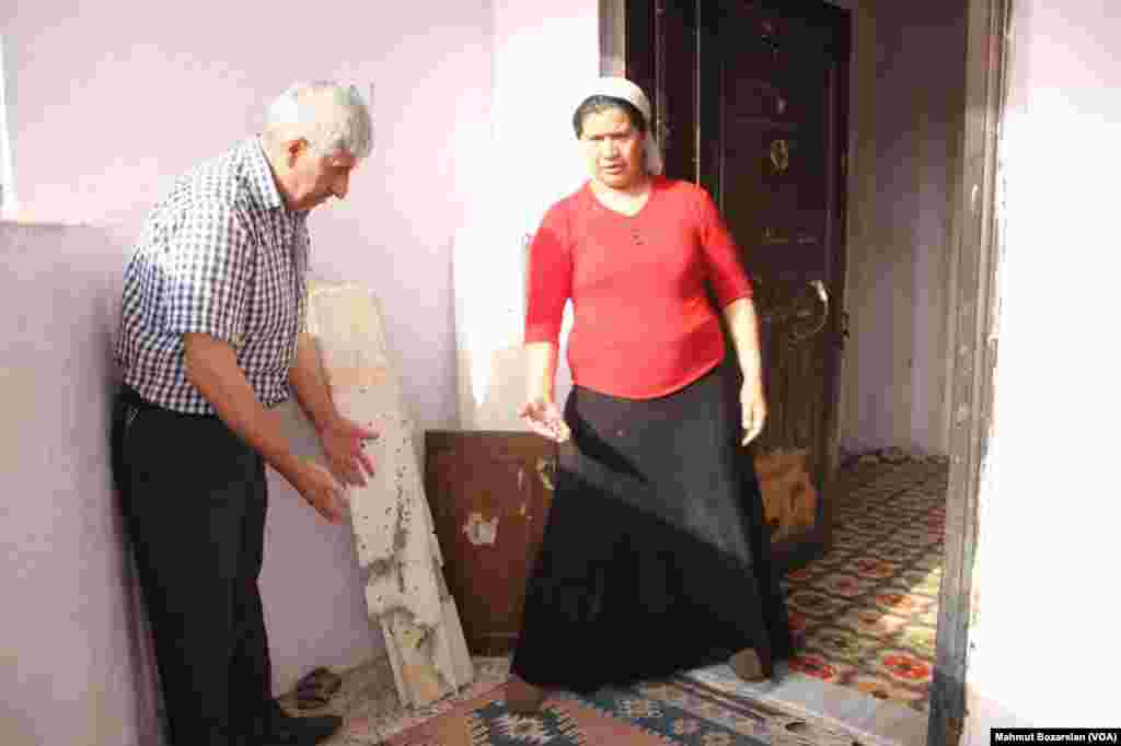 The town of Cizre in southteastern Turkey after weeklong curfew lifted