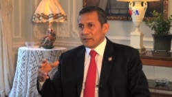 Ollanta Humala habla de la situación en Venezuela y la falta de libertad de prensa