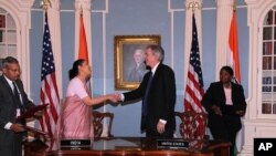 Under Secretary Burns and Indian Ambassador to the U.S. H.E. Meera Shankar Sign the U.S.-India Agreement for Nuclear Cooperation Conclusion of Reprocessing Arrangements and Procedures.