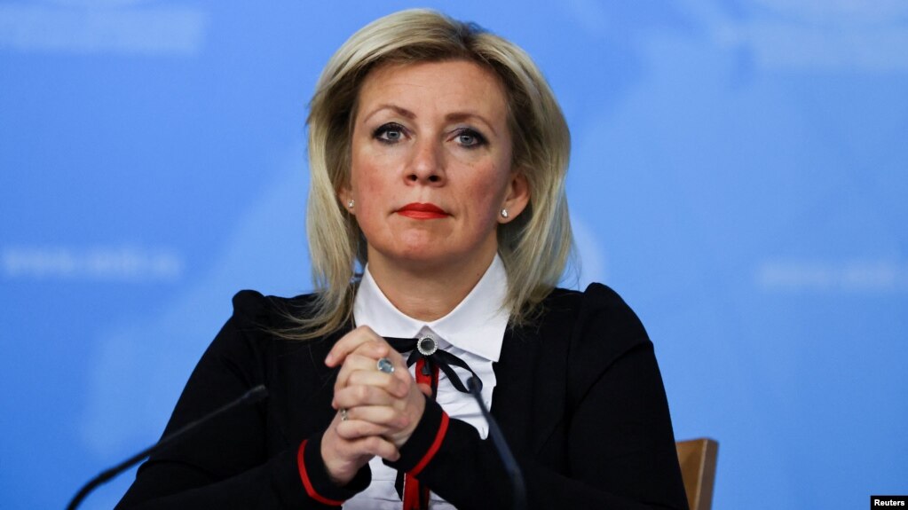 Người phát ngôn Bộ Ngoại giao Nga Maria Zakharova.