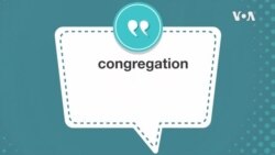 学个词 ---congregation