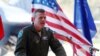 Lithiania -- U.S. Air Forces in Europe Commander Tod Wolters speaks during NATO Baltic air policing mission takeover ceremony in Siauliai, August 30, 2017