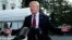 President Donald Trump speaks to reporters before leaving the White House in Washington, June 8, 2018, to attend the G-7 Summit in Charlevoix, Quebec, Canada. 