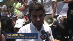 Venezuelan Protesters: We Are in Crisis, Want Elections