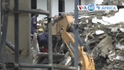 Manchetes africanas 2 Novembro: Nigéria - Resgatado um sobrevivente de prédio que colapsou em Lagos