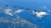 လေယာဉ်တင်စစ်သင်္ဘောအုပ်စုနဲ့ ကန်-တောင်ကိုရီယား စစ်ရေးလေ့ကျင့်