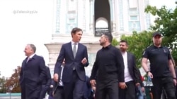 استقبال ولودیمیر زلنسکی از فرستادگان ویژه پرزیدنت ترامپ در کی‌یف