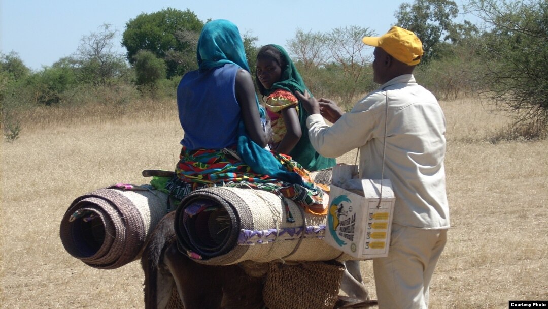 Program pemberantasan polio di Distrik Sanitaire de Mangalam, kawasan de Guerra, Chad. (Foto: dok).