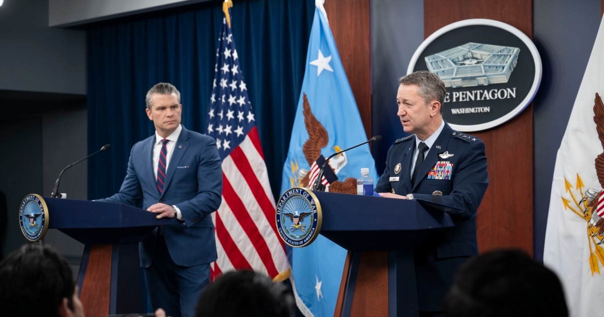 海格塞斯：美国针对伊朗政权的军事行动旨在摧毁其导弹、导弹生产设施、海军和安全基础设施