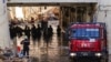 Civil guards and members of the Emergency Military Unit, UME, assist in search and rescue efforts on November 2, 2024, in the aftermath of deadly floods in the town of Benetusser, in the region of Valencia, eastern Spain.