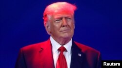 ARCHIVO: El expresidente Donald Trump en una foto de febrero de 2021.