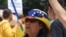 Una mujer participa en una protesta frente a la sede de la OEA, en Washington DC, para reclamar una salida para Venezuela. [Foto de archivo]