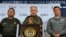 Alberto Mejia, General Commander of the Colombian National Army, speaks during a news conference in Bogota, Colombia, March 20, 2018. 