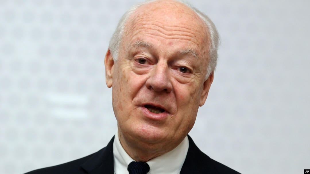 Utusan PBB untuk Suriah, Staffan de Mistura (foto: dok).
