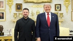 رییس جمهور دونالد ترمپ و رییس جمهور ولادمیر زیلینسکی روز سه شنبه در قصر سفید ملاقات کردند.