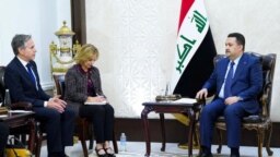 ABD Dışişleri Bakanı Antony Blinken, Ortadoğu ziyareti kapsamında Irak’a yaptığı sürpriz ziyarette Başbakan Muhammed Şii El Sudani ile görüştü. 