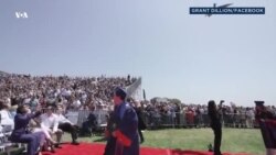 Выпускной с пеликаном