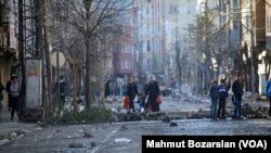 Çatışmaların Ardından Diyarbakır Sur Mahallesi