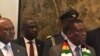 Mutungamiri wenyika VaEmmerson Mnangagwa nemutungamiri weBotswana VaMokgweetsi Masisi