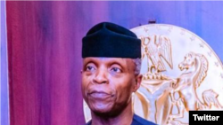 Mataimakin Shugaban Najeriya, Farfesa Yemi Osinbajo (Twitter/ Laolu Akande)