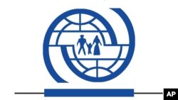 International Organization for Migration logo.