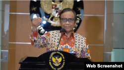 Menteri Koordinator Bidang Politik, Hukum, dan Keamanan (Menko Polhukam), Mahfud MD, menyatakan bahwa Indonesia bersih dari catatan tentang pelanggaran hak asasi manusia (HAM) di PBB. (YouTube Kemenko Polhukam)