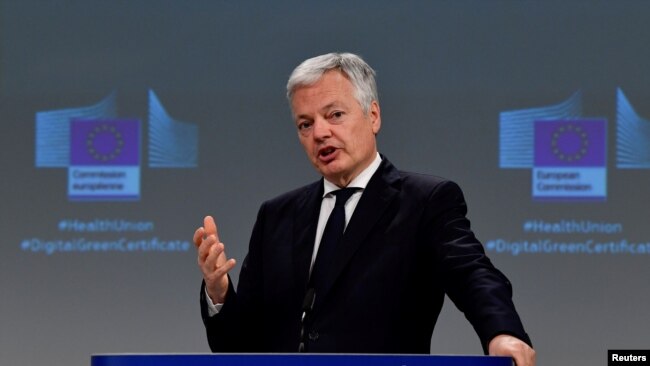 Ủy viên Tư pháp EU - Didier Reynders.