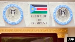 The State House in Juba, South Sudan, Feb. 25, 2016, as President Kiir waits for UN secretary general. A court will soon begin hearing a case in which senior officials in President Kiir’s office have been accused of stealing millions of dollars from state coffers.