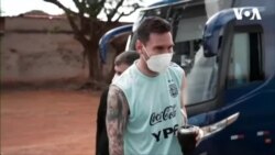 Messi: Argentina sun gudanar da atisaye na karshe a Brasilia kafin wasansu da Paraguay