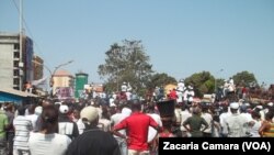 Une manifestation de l'opposition en février 2013