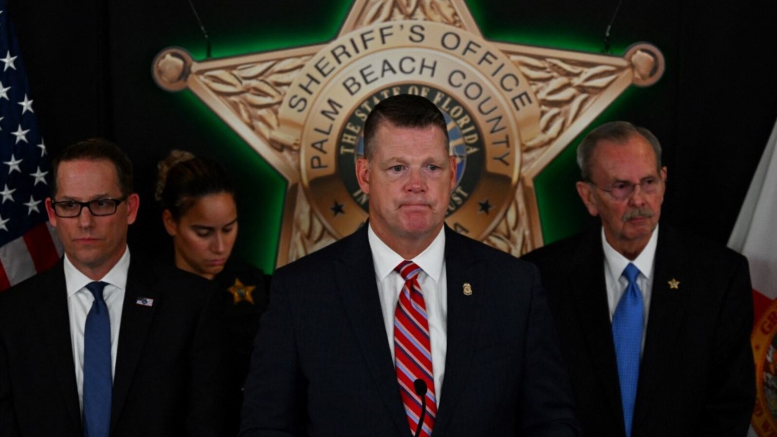 Direktur pelaksana Secret Service AS, Ronald Rowe berbicara di Palm Beach, Florida hari Senin (16/9). 