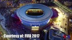Coupe du monde 2018 : le stade d'Ekaterinbourg (vidéo)