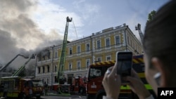 ВС РФ нанесли удар по зданию Национальной академии наук Украины. 
