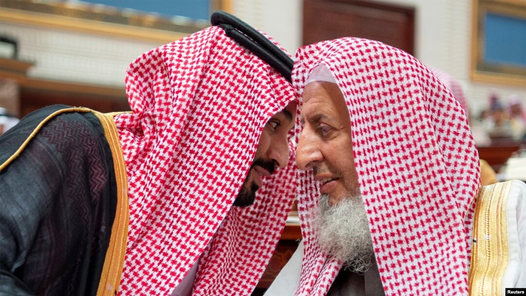 Mohamed Bin Salman oo gacan qaadaya Sheikh Abdulaziz Al al-Sheikh