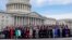 Members of the freshman class of Congress pose for a photo on Capitol Hill in Washington, Nov. 14, 2018, in Washington.
