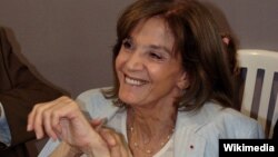 Gisèle Halimi, le 14 september 2008 à la Fête de l'Humanité à Paris. L'avocate féministe franco-tunisienne est décédée le 28 juillet 2020 à l'âge de 93 ans. (Wikipedia-Oliver Tetard)