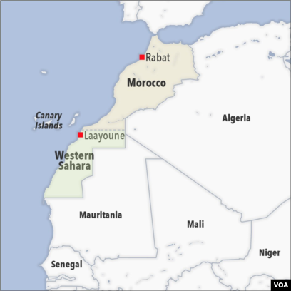 Senegal To Morocco Map Fresh Dispute Erupts Between Spain And Morocco Over Western Sahara Leader