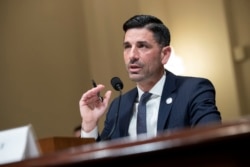 FILE - Then-Acting Secretary of Homeland Security Chad Wolf testifies before a House Committee on Homeland Security hearing in Washington, March 3, 2020