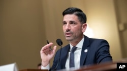 FILE - Acting Secretary of Homeland Security Chad Wolf testifies before a House Committee on Homeland Security hearing in Washington, March 3, 2020.