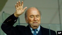 El presidente de la FIFA también se hizo énfasis a los récords de audiencias en televisión de este Mundial, especialmente en Estados Unidos.