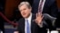 FBI Director Christopher Wray testifies before the Senate Judiciary Committee on Capitol Hill in Washington, March 2, 2021. Wray is condemning the Jan. 6 riot at the Capitol as “domestic terrorism.”