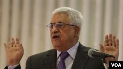 Presiden Palestina Mahmoud Abbas tetap akan mengupayakan pengakuan negara Palestina di PBB.